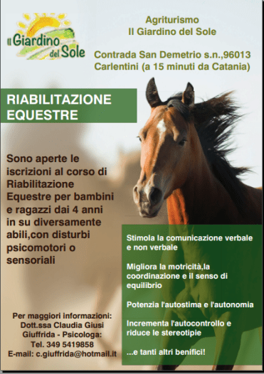 volantino riabilitazione